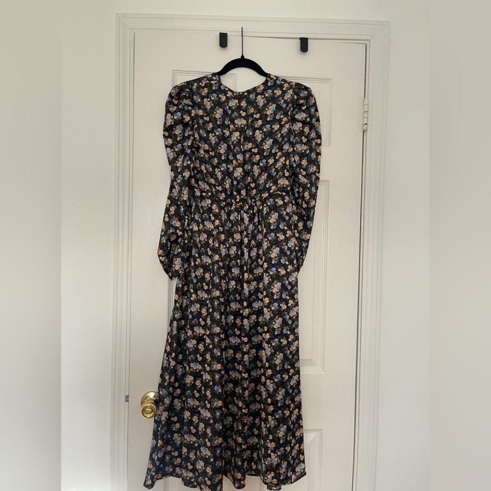 Mango sateen dress